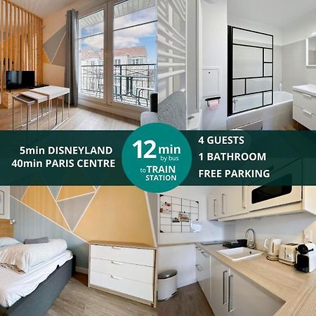 Le Delta Bailly - Appartement Pour 4 Personnes Disneyland Paris Exterior photo